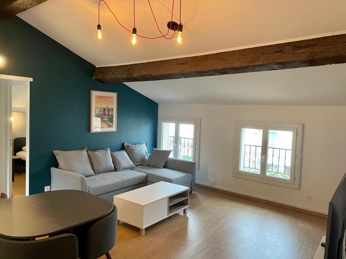 Appartement Prox Lycee Arago Perpignan Exteriör bild