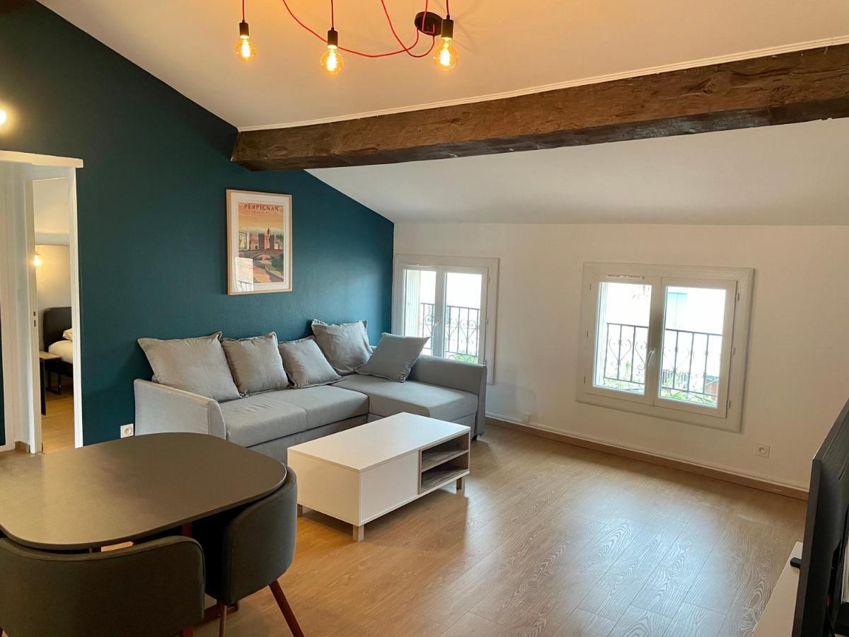 Appartement Prox Lycee Arago Perpignan Exteriör bild